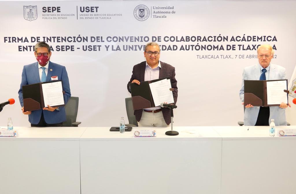 Impulsarán UATx y SEP colaboración académica